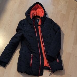 Superdry Orange Sports Puffer Jacket